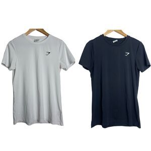Gymshark Training Tee Shirt Lot Womens M Athletic Training Quick Dry Stretch
